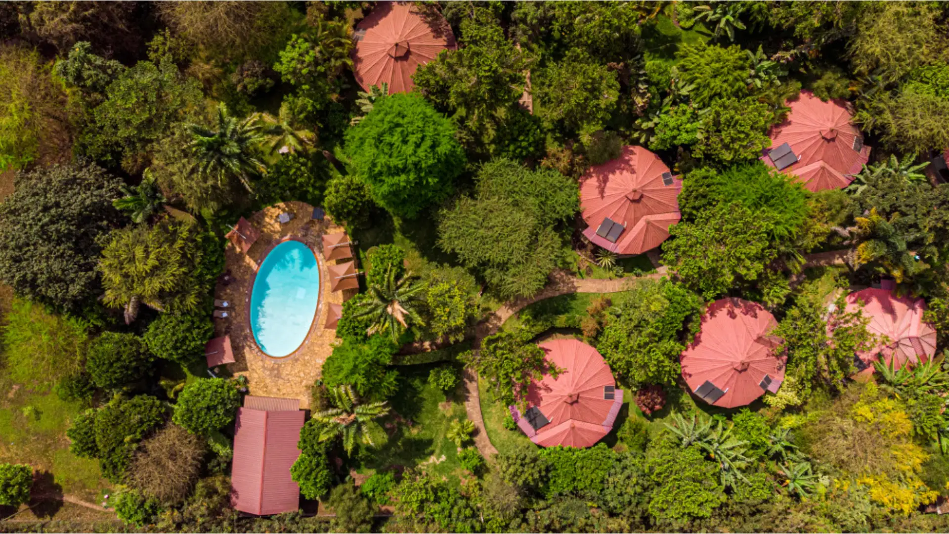 Arusha Planet Lodge–arial-view